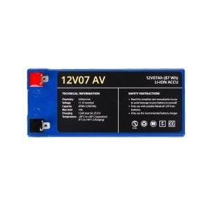12V07 AV rebelcell battery top