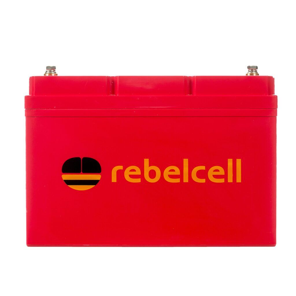 12V120 Pro battery front view