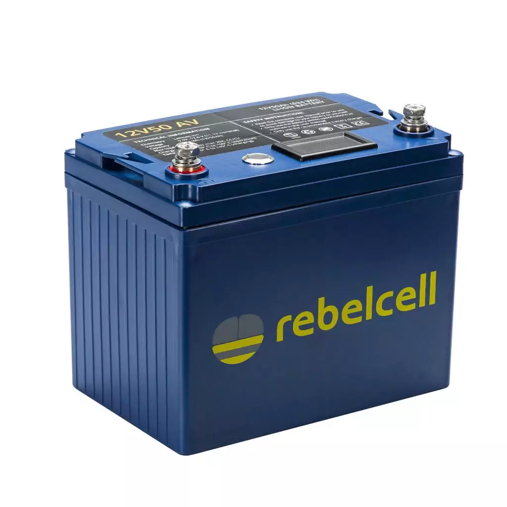 12V50 AV overview battery
