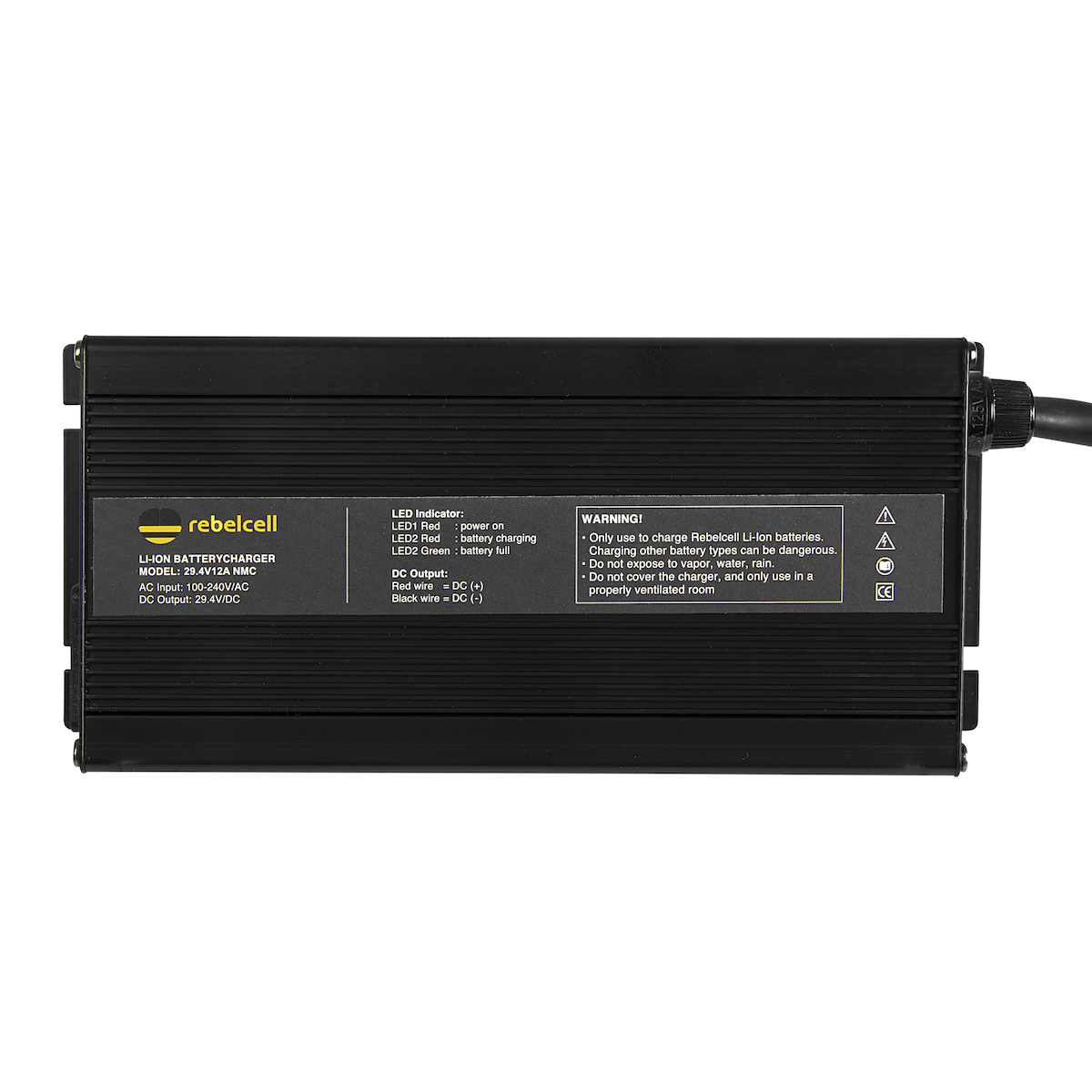 Rebelcell charger 29.4V12A product image