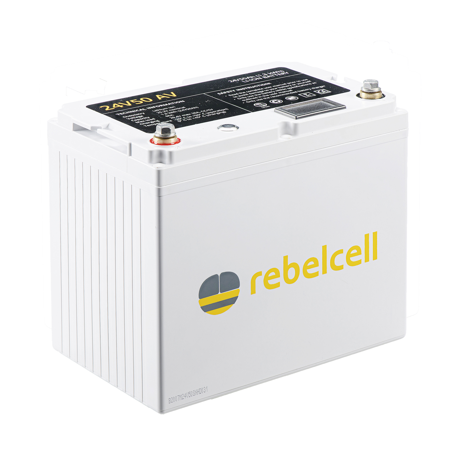 paling ga zo door site Battery 24V50 | Rebelcell | Portable energy for outdoor use