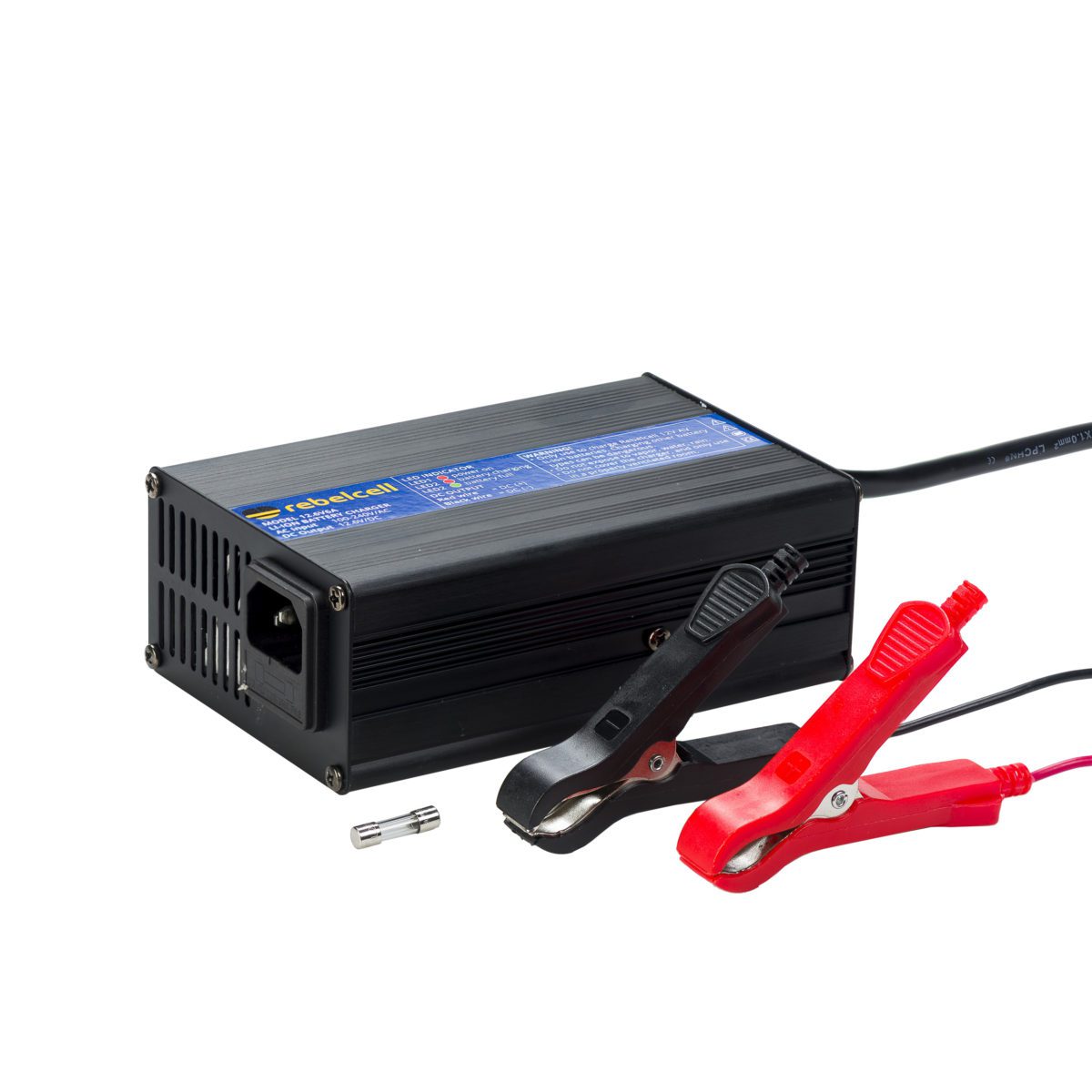 Rebelcell charger 12.6V6A product image