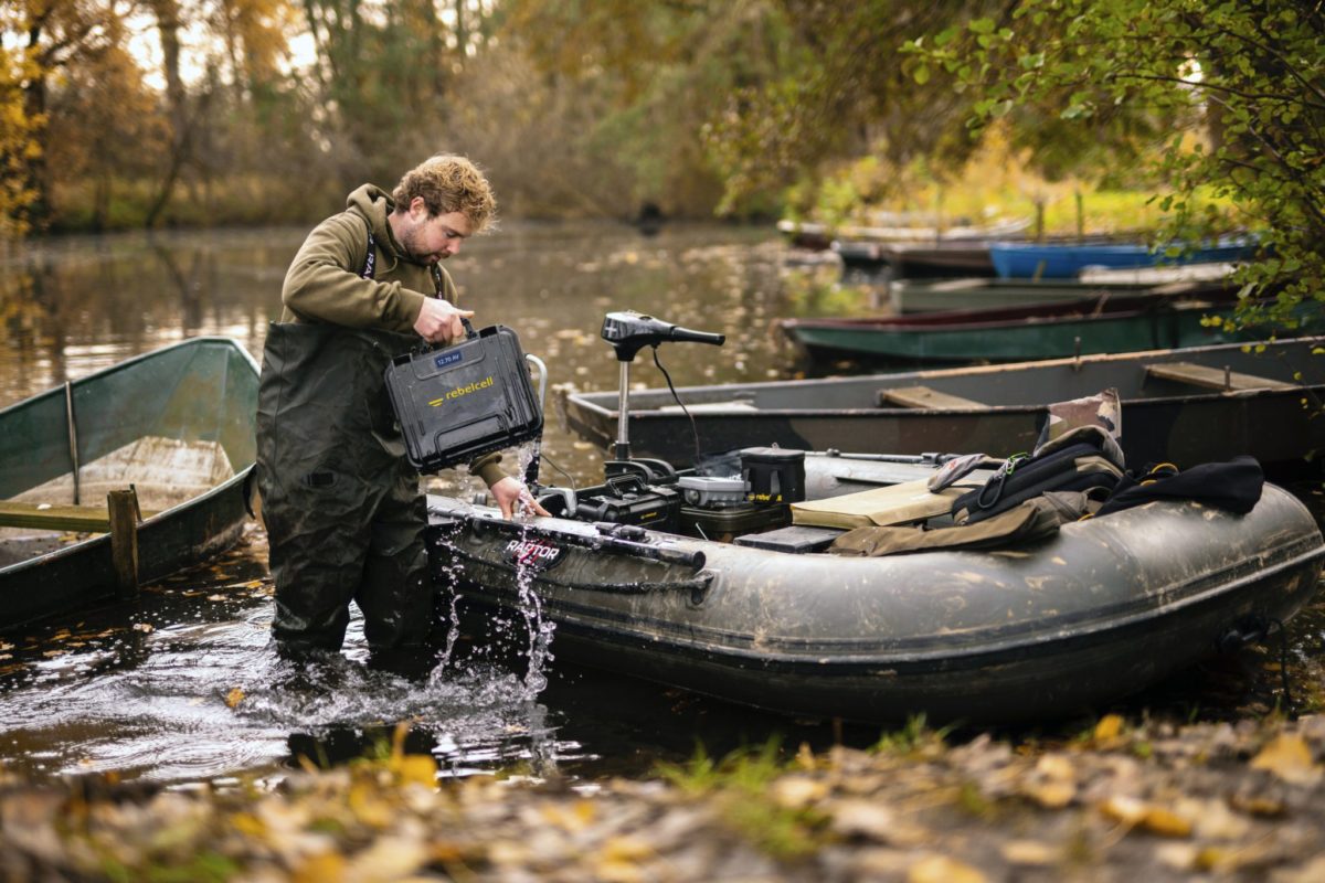 Rebelcell outdoorbox carp fishing