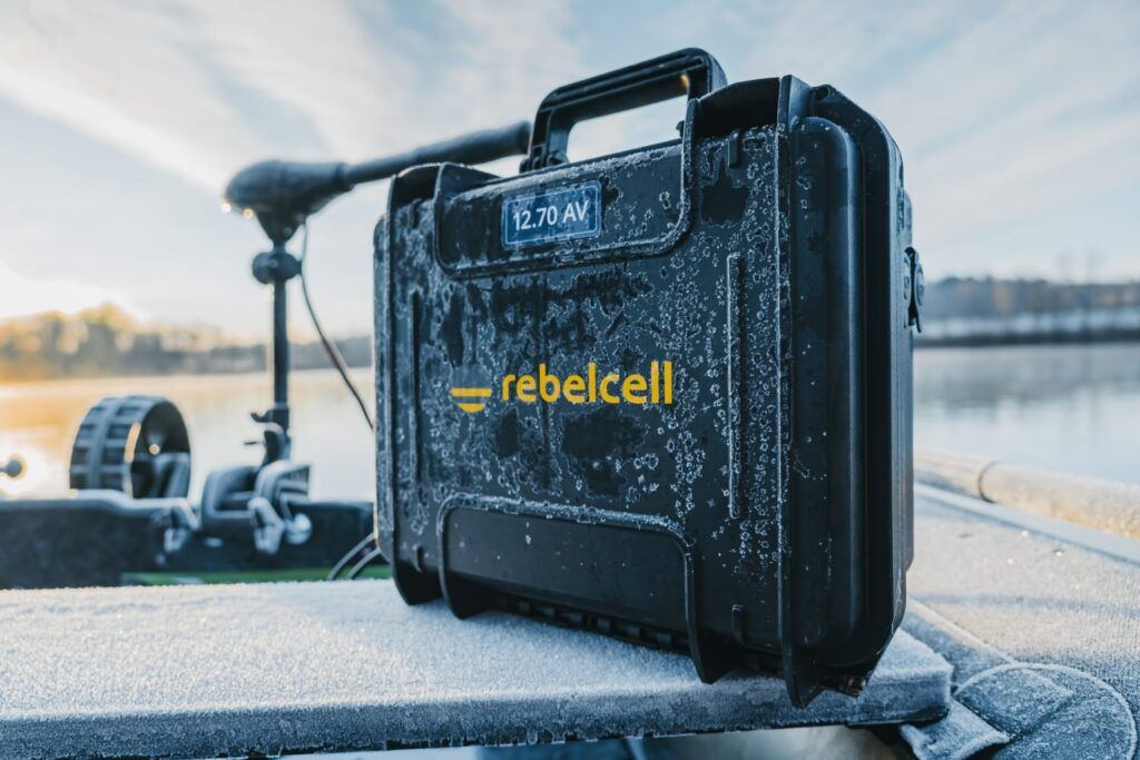 Rebelcell accu in de vrieskou