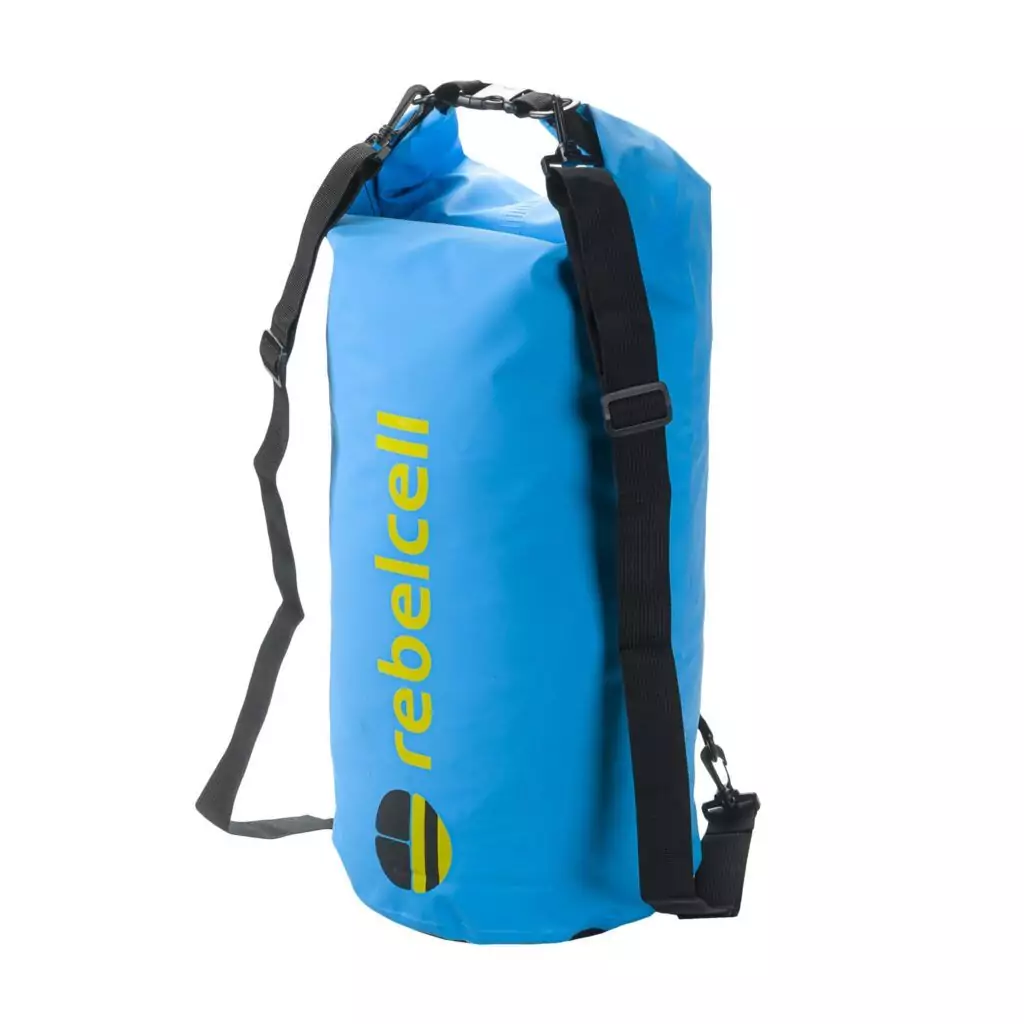 Waterproof rollbag large blue
